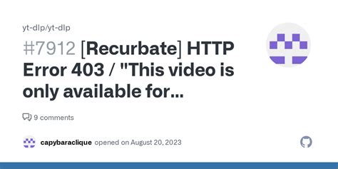 recurbate.me|GitHub